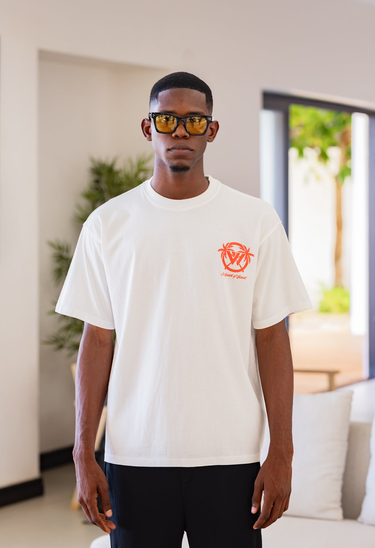 Club Paradise T-Shirt - Flat White