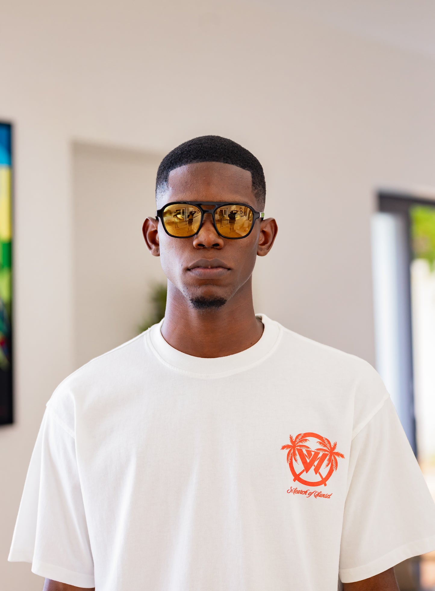 Club Paradise T-Shirt - Flat White