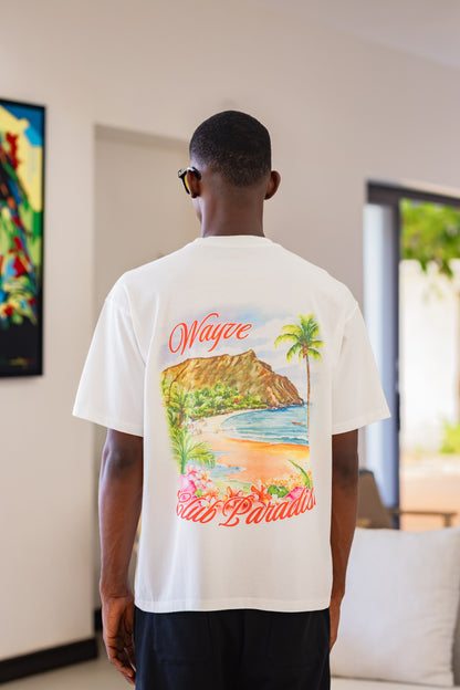 Club Paradise T-Shirt - Flat White